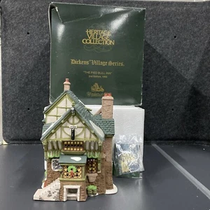 NIB Department 56 Dickens Village Series The Pied Bull Inn - 2ND EDITION ,1993 - Picture 1 of 15
