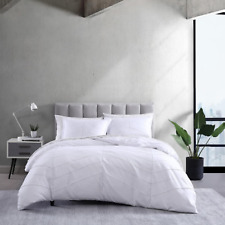- King Size Duvet Cover Set, Smooth & Soft Bedding with Matching Shams, Modern H
