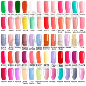 Bluesky Gel Polish MOST WANTED SPRING SUMMER UV/LED Soak Off Nail Free Postage - Picture 1 of 75