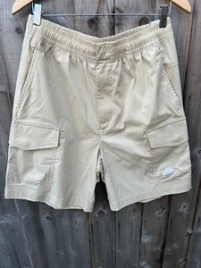 Nike Club Woven Cargo Shorts Rattan / White Brand New With Tags Casual Holiday - Picture 1 of 6
