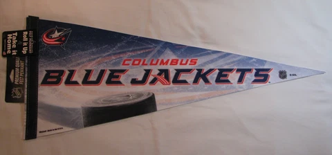 Columbus Blue Jackets 12"x30" Premium Pennant Cover