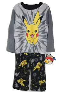 Pokemon Pikachu Pigiama in Flanella per Ragazzi Set Sonno, 2 Pezzi, Taglia 8 (B245) - Foto 1 di 5