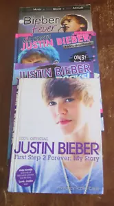 4 JUSTIN BIEBER BOOKS - Picture 1 of 5