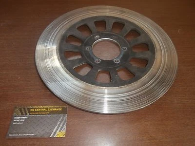 Pinza de freno de rueda delantera genuina 81 Yamaha Maxim XJ 650 XJ650 disco rotor Asm Foto 1 de 4