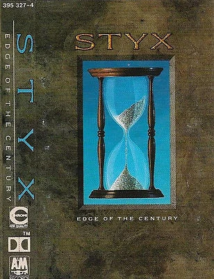 STYX EDGE OF THE CENTURY CASSETTE ALBUM CLASSIC ROCK POP ROCK - Image 1 of 4