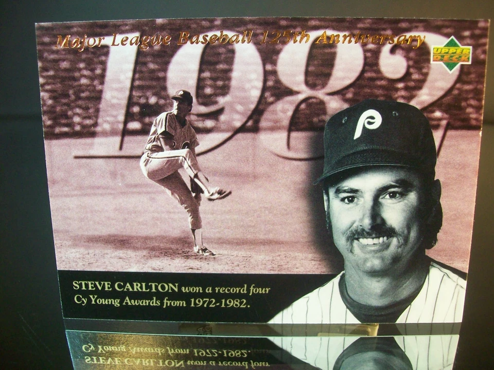 Steve Carlton Upper Deck 1994 Card #124 Phillies MLB Baseball - Image 1 of 1
