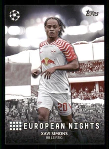 2023-24 Topps UEFA Club Competitions European Nights #EN30 Xavi Simons - Picture 1 of 2