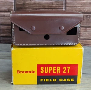 Brownie Super 27 Field Case Eastman Kodak #36 FC In Original Box - Picture 1 of 17