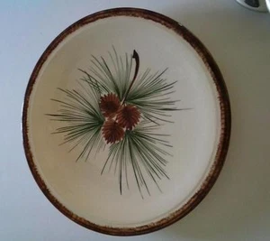 Pinecone 12" Platter Chop Plate Vintage Pine Needles - Picture 1 of 4