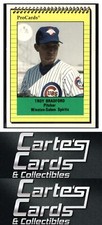 Troy Bradford 1991 ProCards #2820  Winston-Salem Spirits