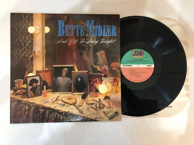 Bette Midler - Mud Will Be Flung Tonight! LP - ATLANTIC 7 81291-1 - Image 1 of 2