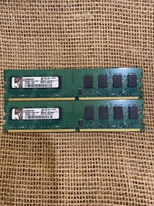 RAM MEMORY PC,  KINGSTON 2GB RAM STICK 2rx8 pc2-6400U - Picture 1 of 3