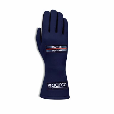 SPARCO Land Classic Gloves Martini Racing FIA 8856-2018 Rally Motorsport XS-XXL - Image 1 of 4