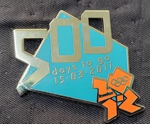 Pin olímpico Londres 2012 500 días para ir logo - Imagen 1 de 2