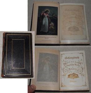 CANCIONERO PARA LA IGLESIA EVANGÉLICA EN WURTEMBERG Stuttgart alrededor de 1870 - Imagen 1 de 3