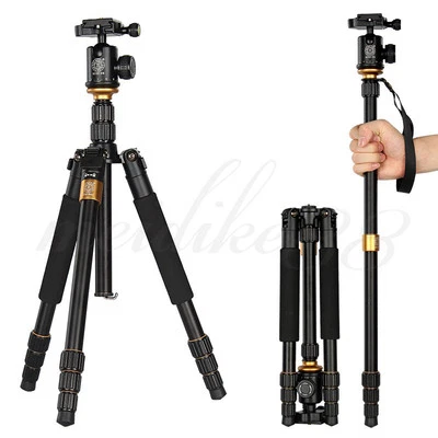 Q999S Magnesium Aluminum Alloy Portable Traveling Tripod For Digital Camera  - Image 1 of 4