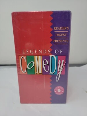 [Sealed] 1994 Reader's Digest Legends of Comedy 3 VHS Set Gleason Burns Lewis - Image 1 of 3