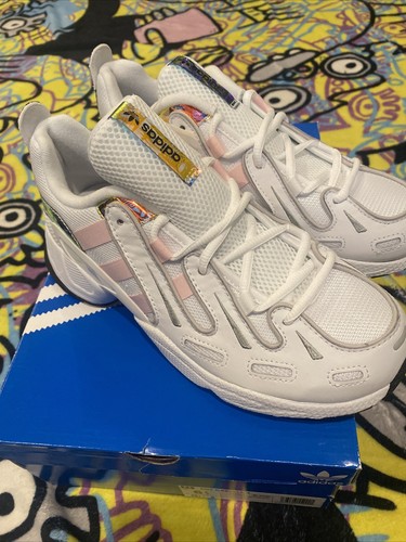 Sneakers Junior Adidas EQT Gazelle J Athletic Bianco Rosa Nero EG7961 Taglia 6