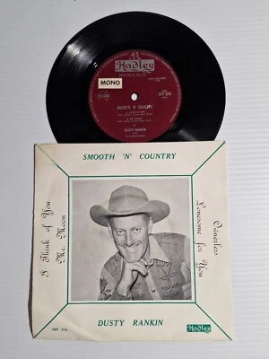 Dusty Rankin "Smooth 'n' Country" EP Hadley 1968 Oz P/C 7" 45rpm - Image 1 of 4