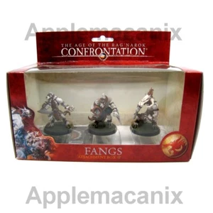 Rackham Confrontation Fangs Attachment Box Wolfen 3 Painted Miniatures NEW - Picture 1 of 1