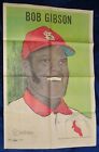 1972 Affiche de baseball Baltimore Sun BOB GIBSON du journal du dimanche bande dessinée