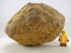 7" ungeöffnete Geode Knötchen 5,9 Pfund holprig rund natürlich ungeschliffen KY Quarzkristall - Bild 1 von 9