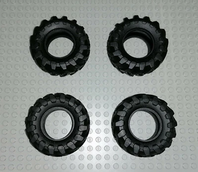 LEGO Technic - 4x Traktor Reifen 56 x 26 - Rad Tire Wheel 70695 6325260 42122 - Bild 1 von 3