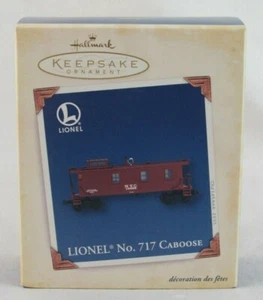 Hallmark Keepsake Lionel No. 717 Caboose Ornament - Picture 1 of 2