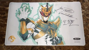 JASON DAVID FRANK SIGNIERT WHITE POWER RANGER Kunst auf Computerpad - Bild 1 von 7