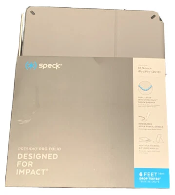 Speck Presidio Case Apple iPad Air Pro 12.9" Dual Layer Slate Gray - Image 1 of 2