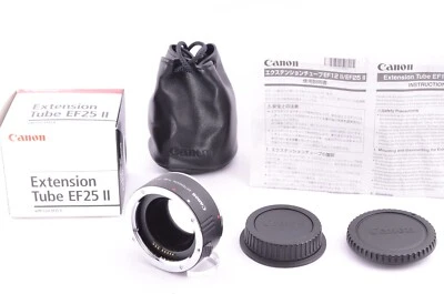 [MINT in Box] Canon EF Extension Tube EF25II Mount Adaptor SLR Camera Lens Japan - Image 1 of 4