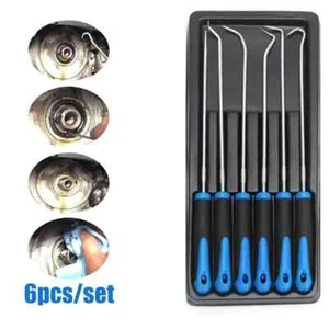 Pick Hook Set Durable Extra Long O-Ring and Seal Remover Pick Hooks Repair Tools - Picture 1 of 9