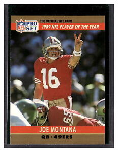 1990 Pro Set #2a Joe Montana nr mint/mint