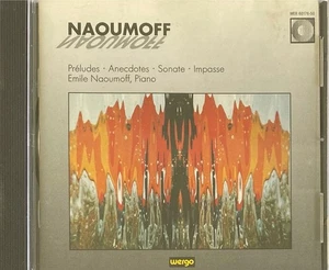 EMILE NAOUMOFF - Preludes/Anecdotes/Sonate/Impasse -  CD Exc Cond! Wergo - Picture 1 of 2