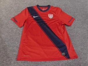 USA Soccer Jersey Mens Large Nike Dri-FIT 2010s World Cup Authentic Shirt - Picture 1 of 15