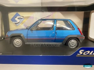 SOLIDO 1/18 RENAULT R5 GT TURBO MKI ALPINE BLUE 1985 ART.1810004 - Picture 1 of 3