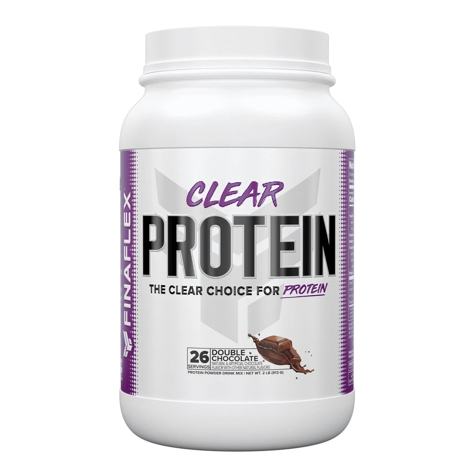 FINAFLEX Clear Protein, Double Chocolate - 2 lb - Promotes Muscular Performan... - Image 1 of 4