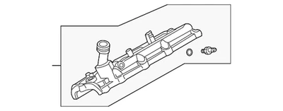Cubierta de válvula de motor para conductor izquierdo OEM NUEVA 5,6 L Armada Titan Pathfinder 13264ZE01A Foto 1 de 2