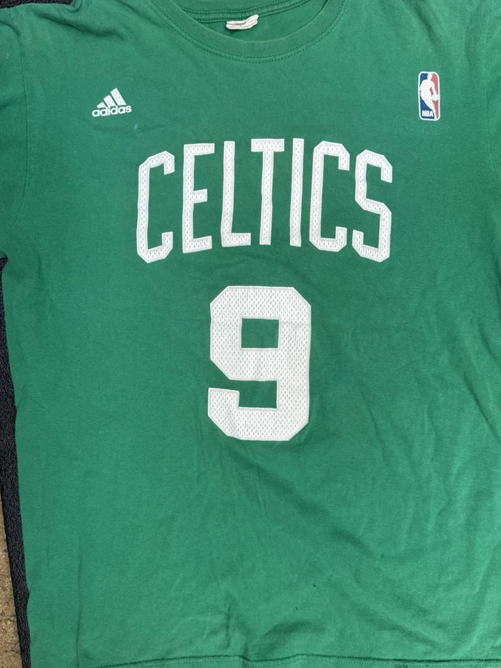 Boston Celtics Vintage Rajon Rondo Hombre Mediano Mercancía Oficial Foto 1 de 3
