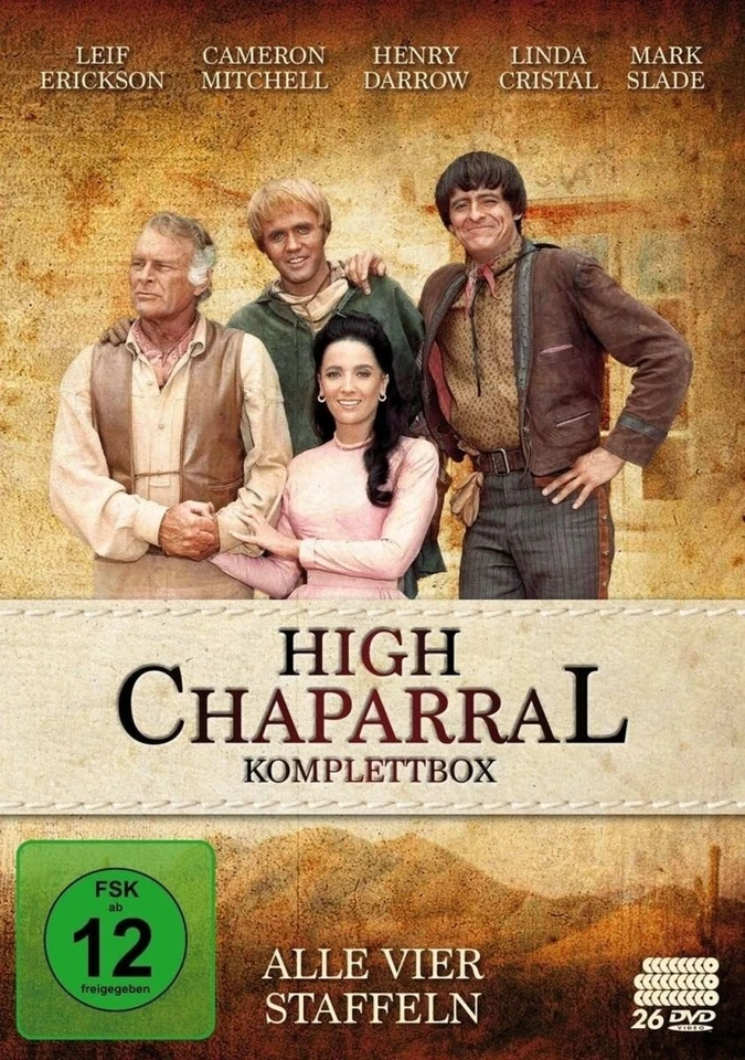 High Chaparral - Komplettbox: Alle vier Staffeln (DVD) - Image 1 of 2