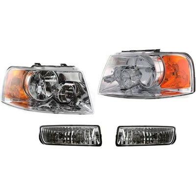 Kit faros antiniebla para Ford Expedition 2003-2006 izquierda y derecha con bombilla Foto 1 de 4