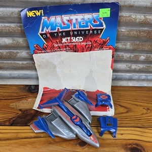 Modellino vintage JET SLED Motu Masters Of The Universe He-Man completo con scheda - Foto 1 di 24