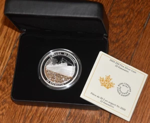 2020 Canada SS Keewatin $30 2OZ Pure Silver Proof 50mm Coin Historic Steamship - Picture 1 of 4