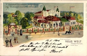 Litho Berlin Neukölln, Etablissement Neue Welt, Hasenheide, Bes.... - 4674802 - Bild 1 von 2