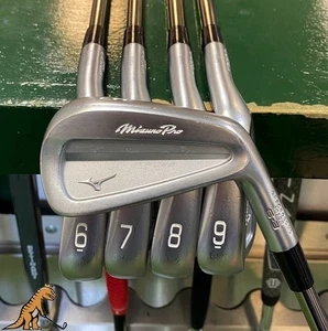Used RH Mizuno Pro S-3 Iron Set 5-9 Iron Set Recoil Prototype 125g Graphite - Picture 1 of 17