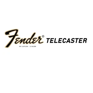 Telecaster Decal Ultra-hi-res 70s Vintage Style NEW Non-Metallic - Picture 1 of 1