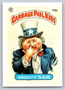 Garbage Pail Kids Snooty Sam 110a Series 3 1986 - Picture 1 of 2