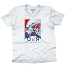 T-shirts à manches courtes à col en V adulte Make America Great Again Trump USA Election