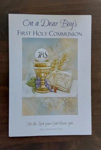 First Communion Card for a Dear Boy - Picture 1 of 2