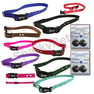 SPARKY PETCO 1" Replacement Collar 4 High Tech RFA 67 BATTERIES